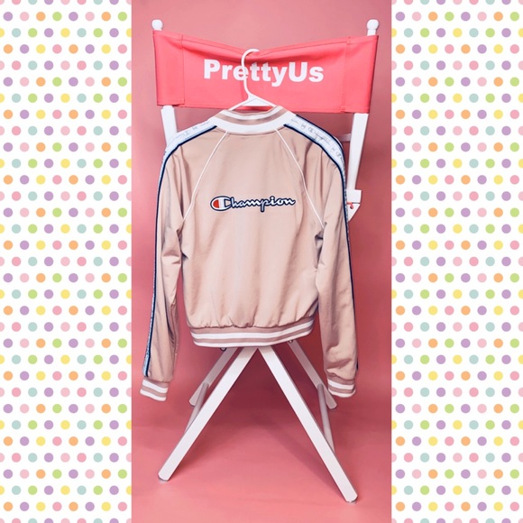 Champion Jackets & Blazers - ⭕️SOLD⭕️ Champion track suit 🌸